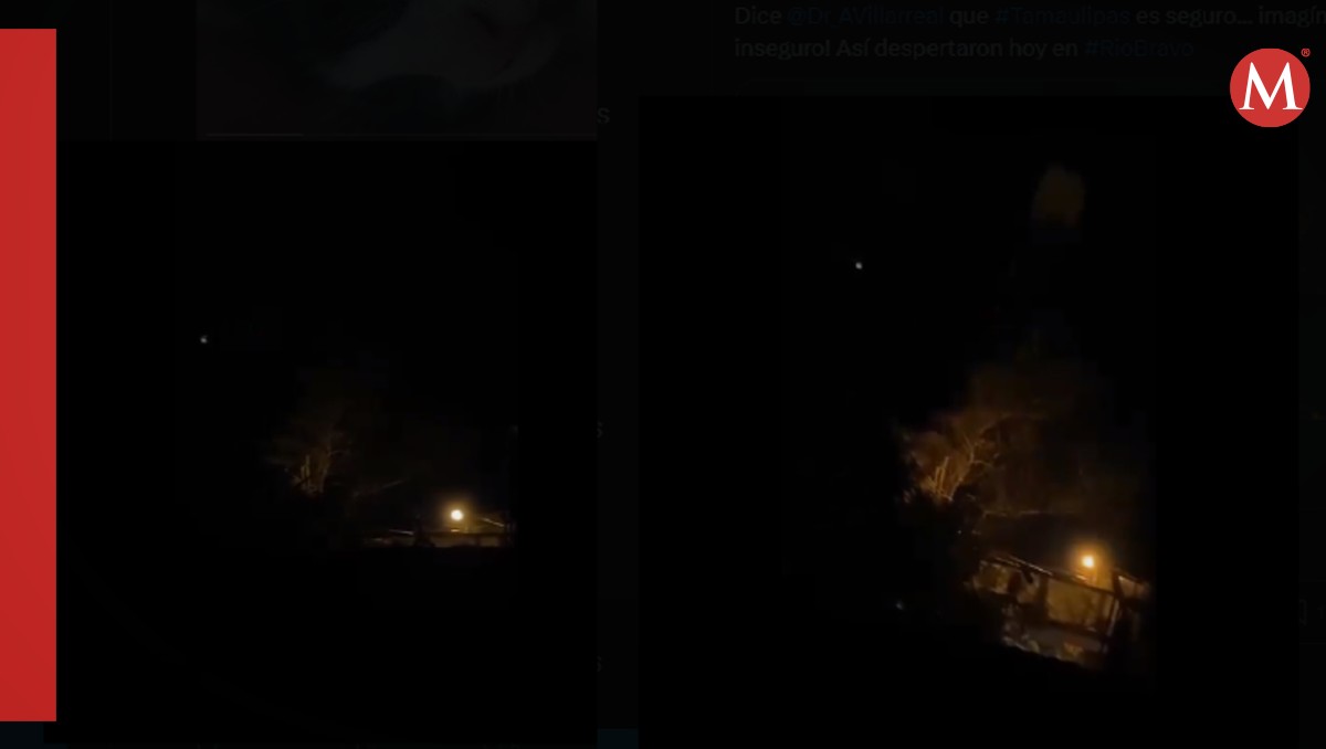 Balacera en Río Bravo. (Redes)