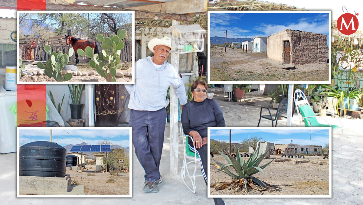 Vallecillos es un ejido de Lerdo, Durango habitado por una pareja de adultos mayores.