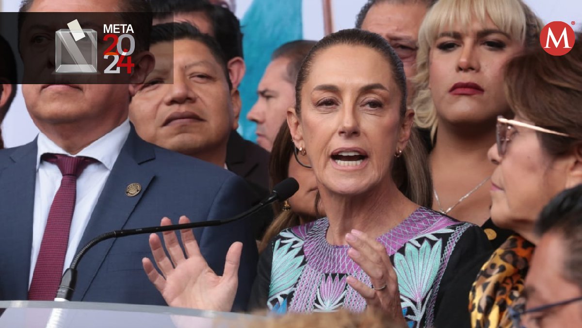La candidata de Morena a la Presidencia a su llegada a plenaria de los diputados. | Jesús Quintanar