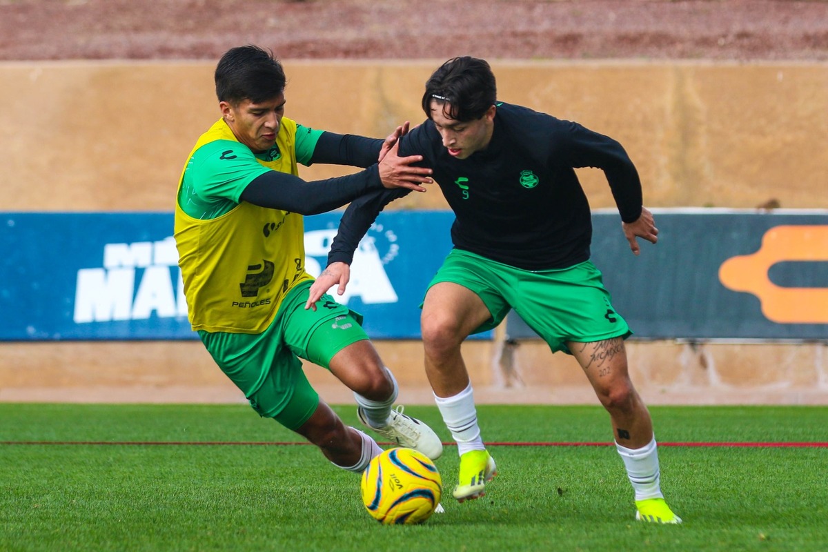 Los Guerreros cerraron ayer lunes su preparación para recibir al Puebla. (@clubsantos)