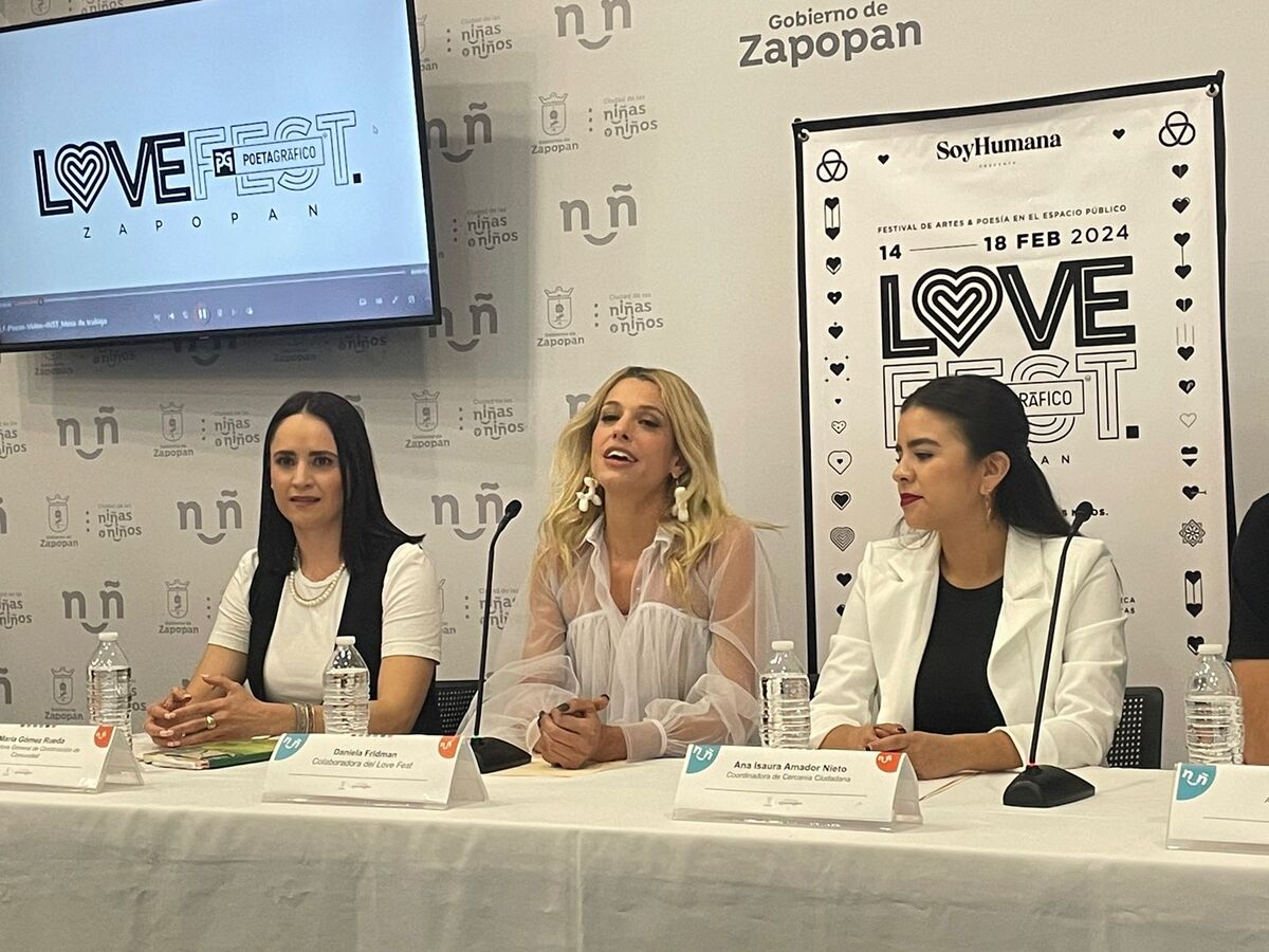 Presentación del Love Fest. ( Roberto Hurtado)