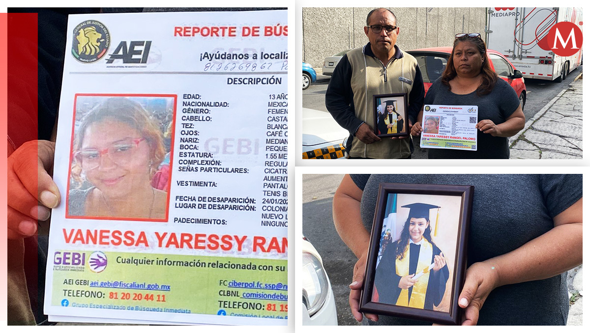 Sus padres hacen un llamado a la ciudadanía para encontrarla. Fotos: Erik Solheim Rocha