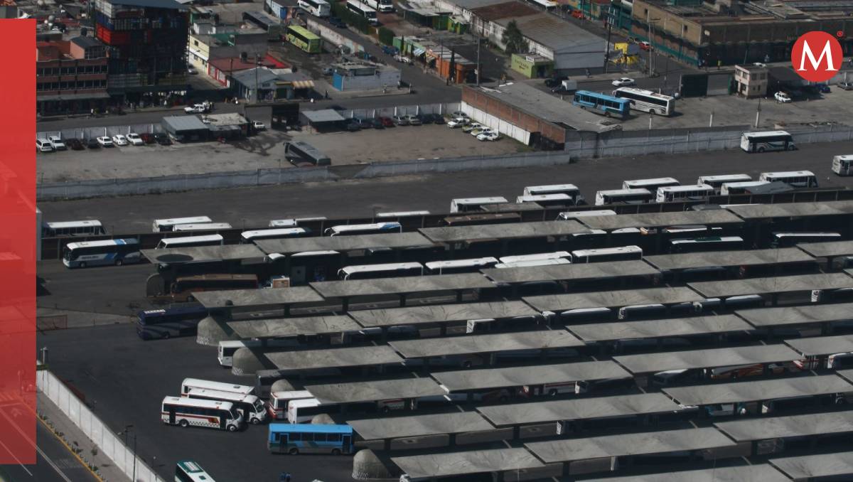 Vista aérea de la termina de autobuses de Toluca | (Cuartoscuro)