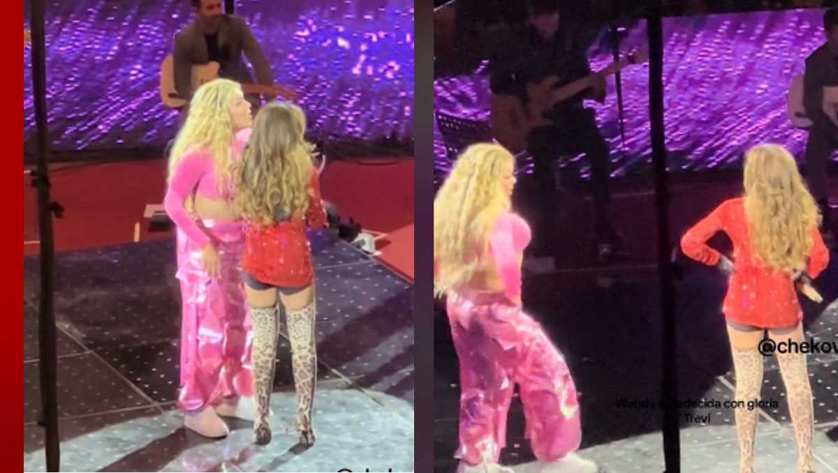 Wendy Guevara y Gloria Trevi