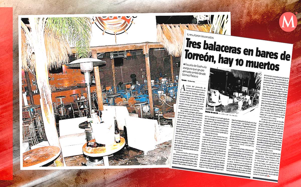 Balacera en bar Ferrie. l Milenio Archivo
