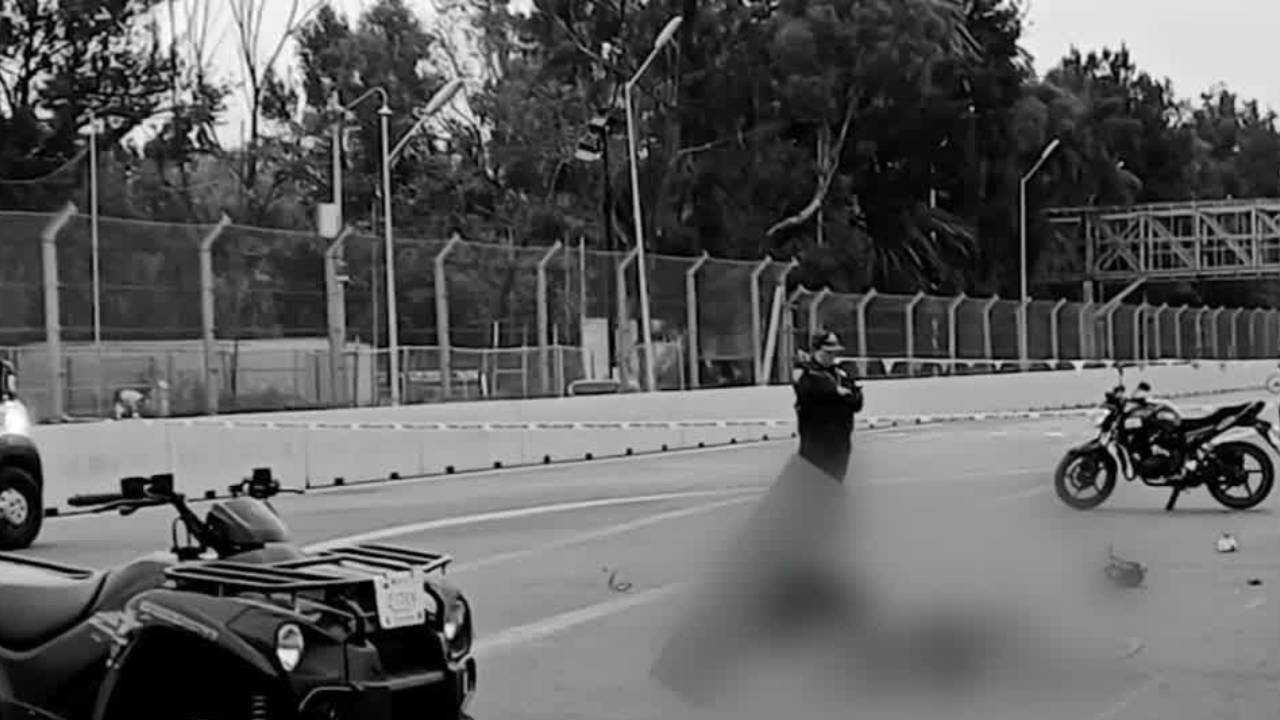 Ciclista fallece tras ser atropellado en el Autódromo Hermanos Rodríguez, CdMx