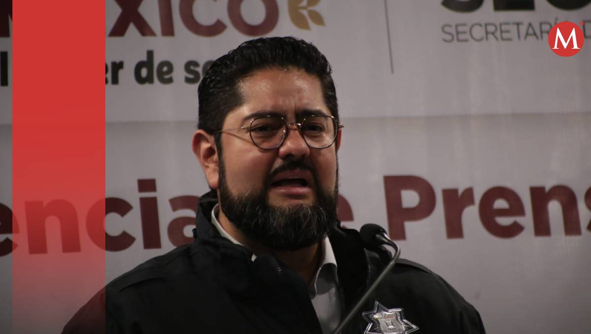 El secretario de Seguridad del Estado de México, Andrés Andrade | (Tania Contreras)
