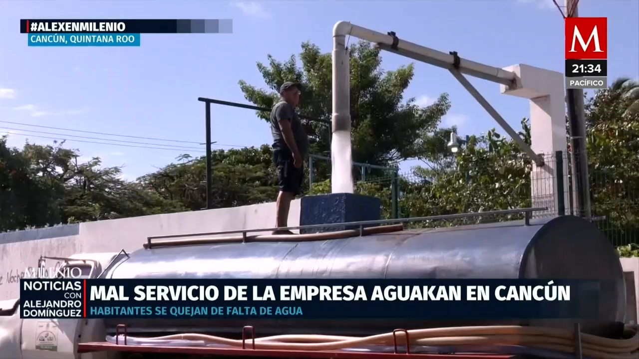 Acusaciones contra Aguakan por manejo de agua en Cancún