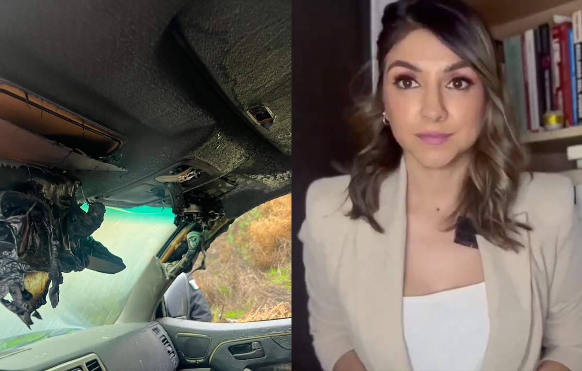 Auto incendiado de Yolanda Caballero (Especial)