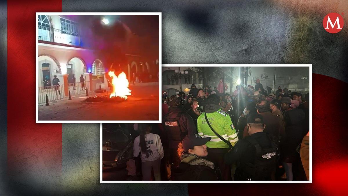 Los habitantes de Villa Aldama se manifestaron en el palacio municipal. | Especial