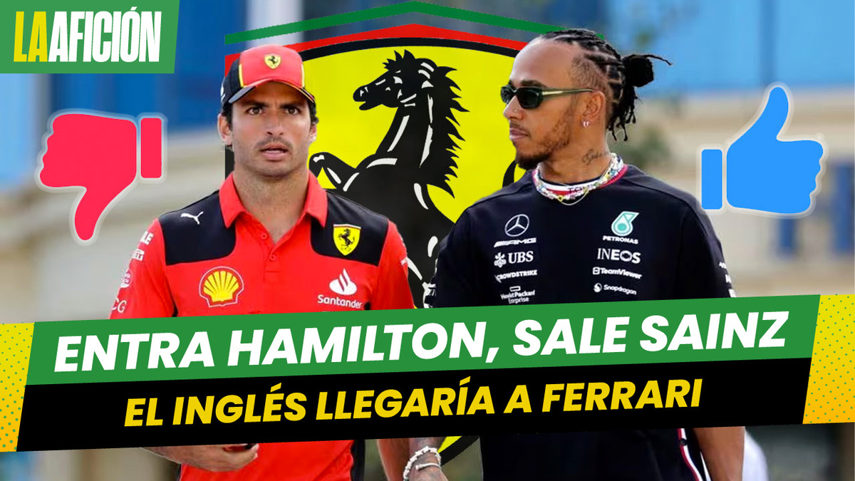 ¿Lewis Hamilton se va a Ferrari para la Fórmula 1 en 2025?; ¿qué pasará con Carlos Sainz?