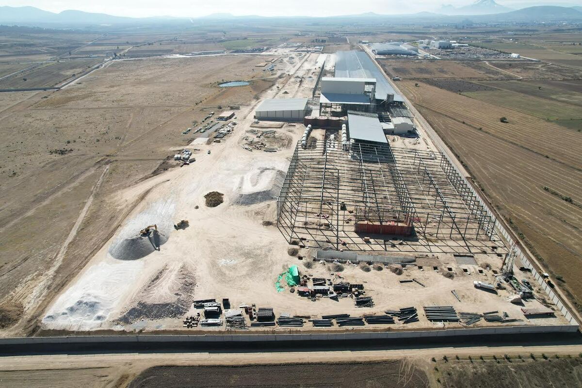 Predio de Time Ceramics en el municipio de Emiliano Zapata en el Atliplano de Hidalgo. (Cortesía)