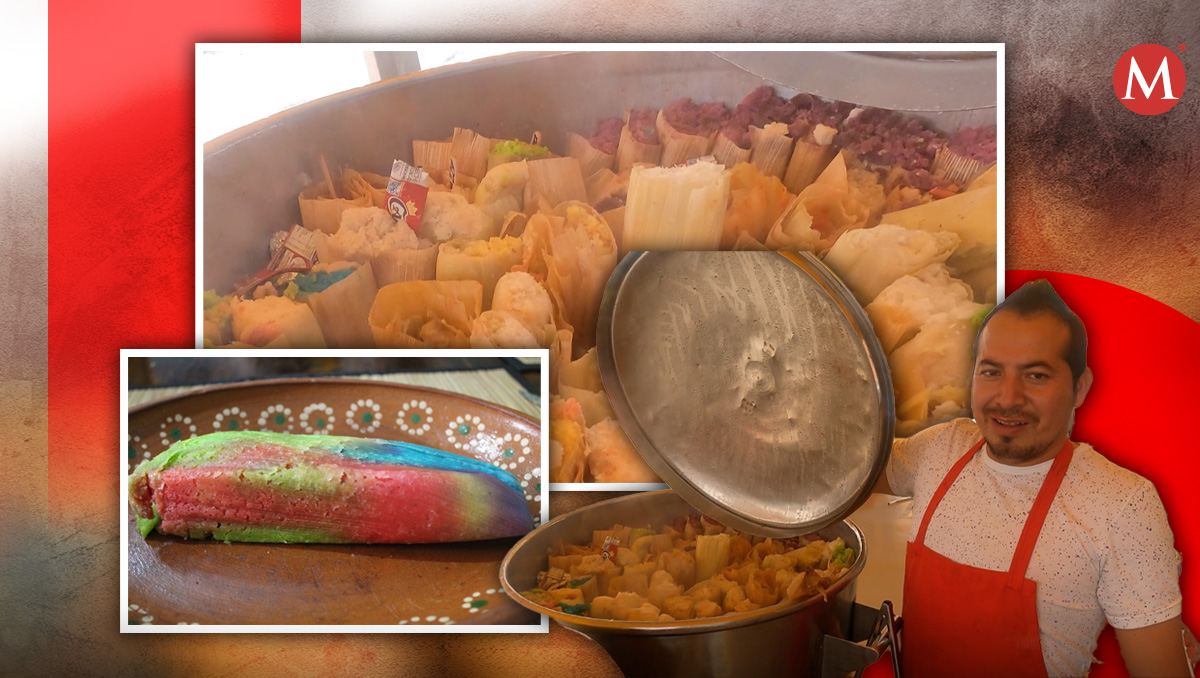 Sebas y Mary ofrece una amplia variedad de sabores como el tamal unicornio (Enrique Vázquez)