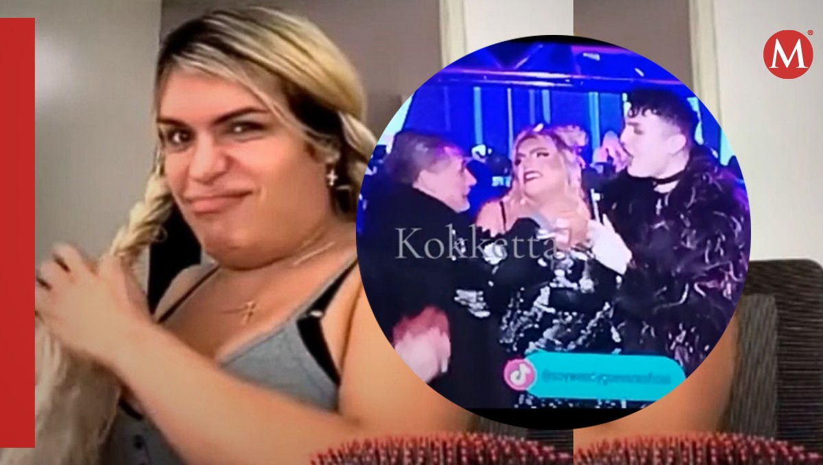 Sergio Mayer ahorca a Wendy Guevara en los TikTok Awards | Especial
