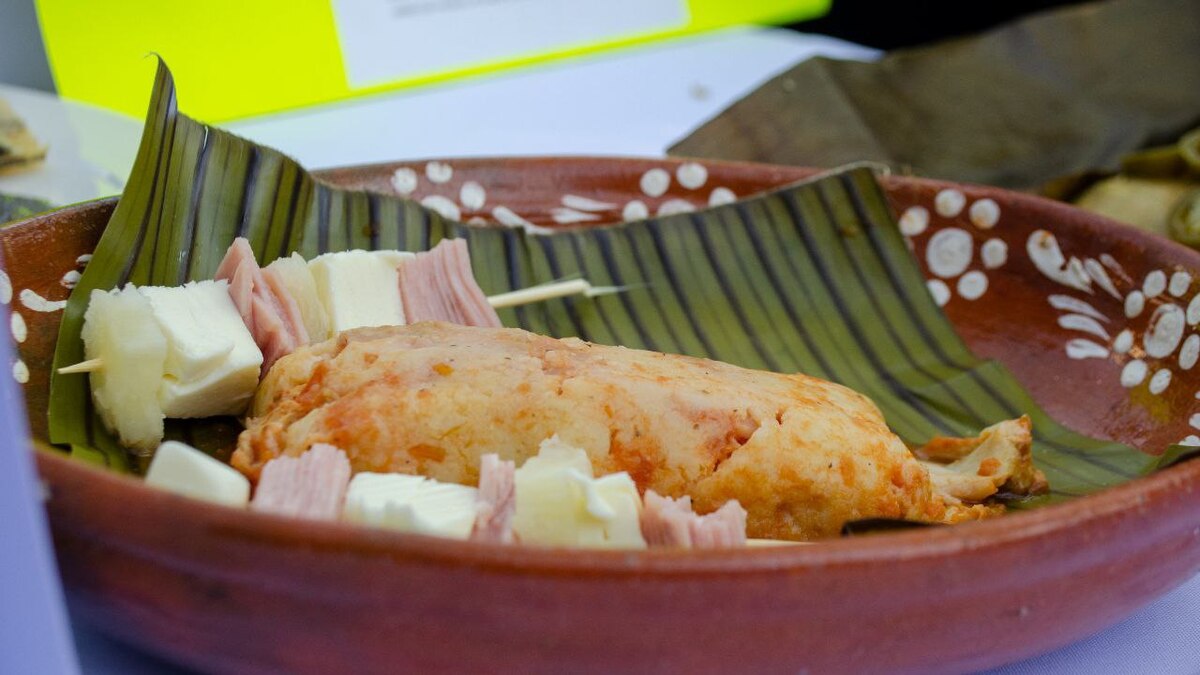 Tamales de varios sabores en el concurso gastronómico de Tulancingo. (Cortesía)