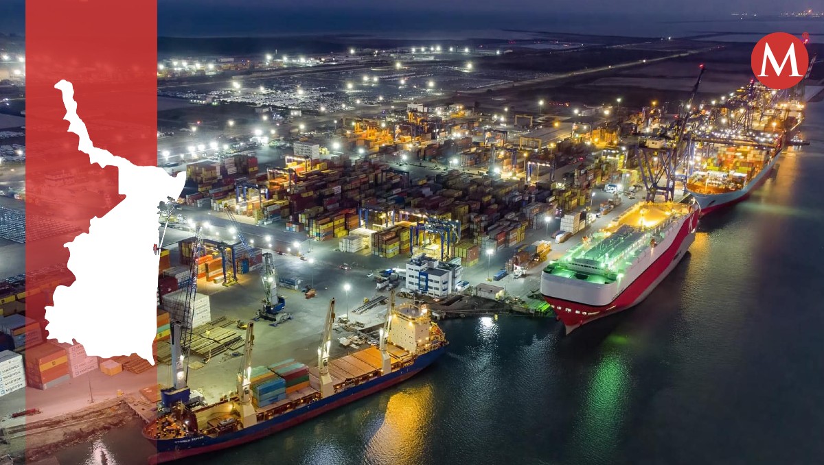 Terminales privadas en el puerto de Altamira, en Tamaulipas.