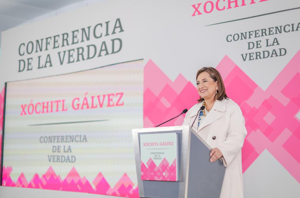 Xóchitl Gálvez, aspirante presidencial de Fuerza y Corazón por México. | Foto: Especial.