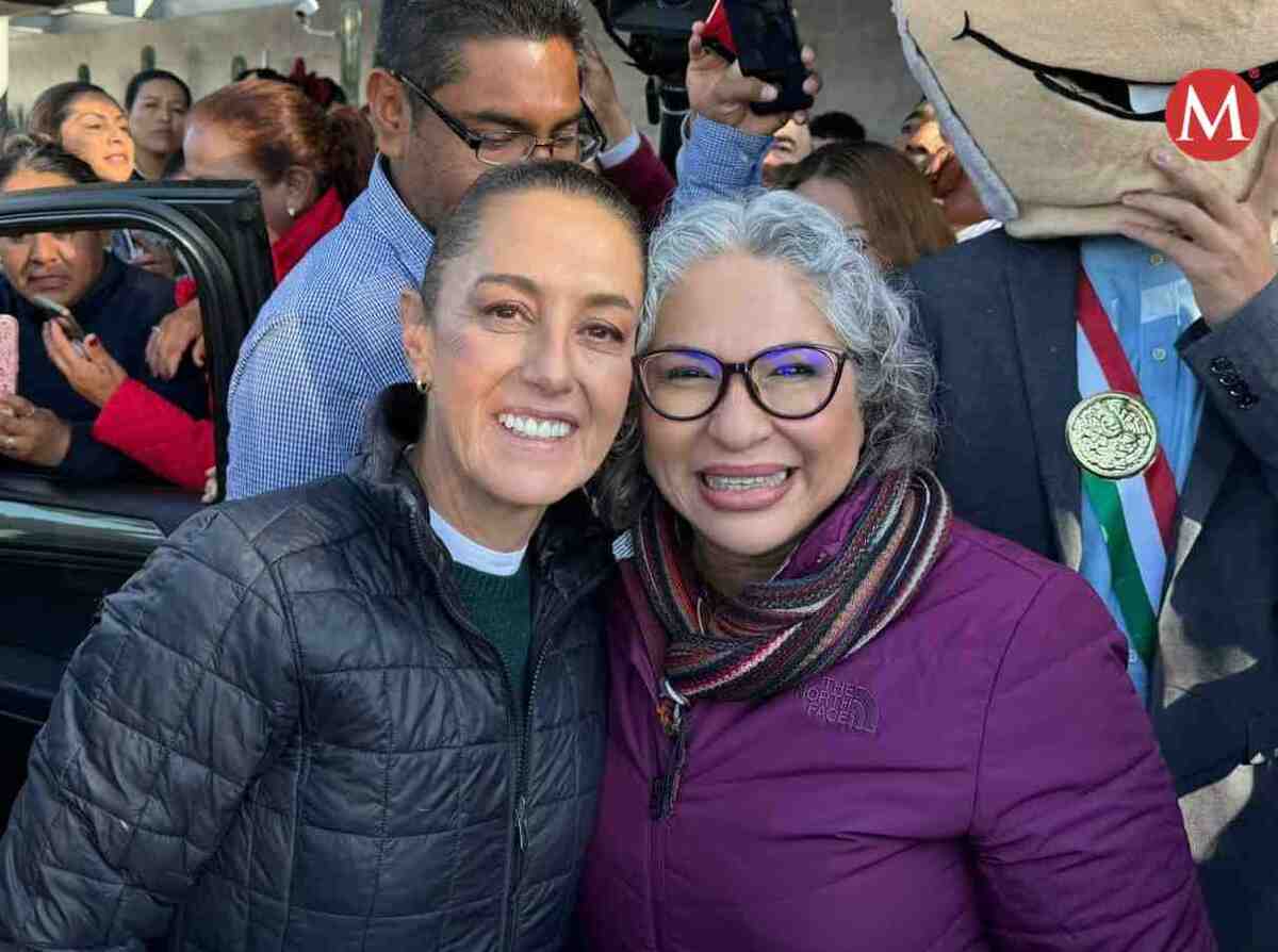 Claudia Sheinbaum y Rita Rodríguez