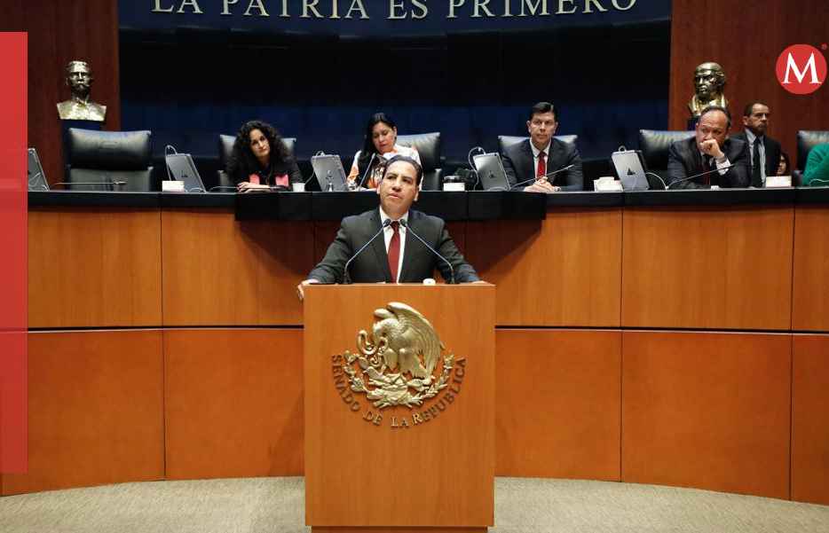 Eduardo Ramírez en el Senado