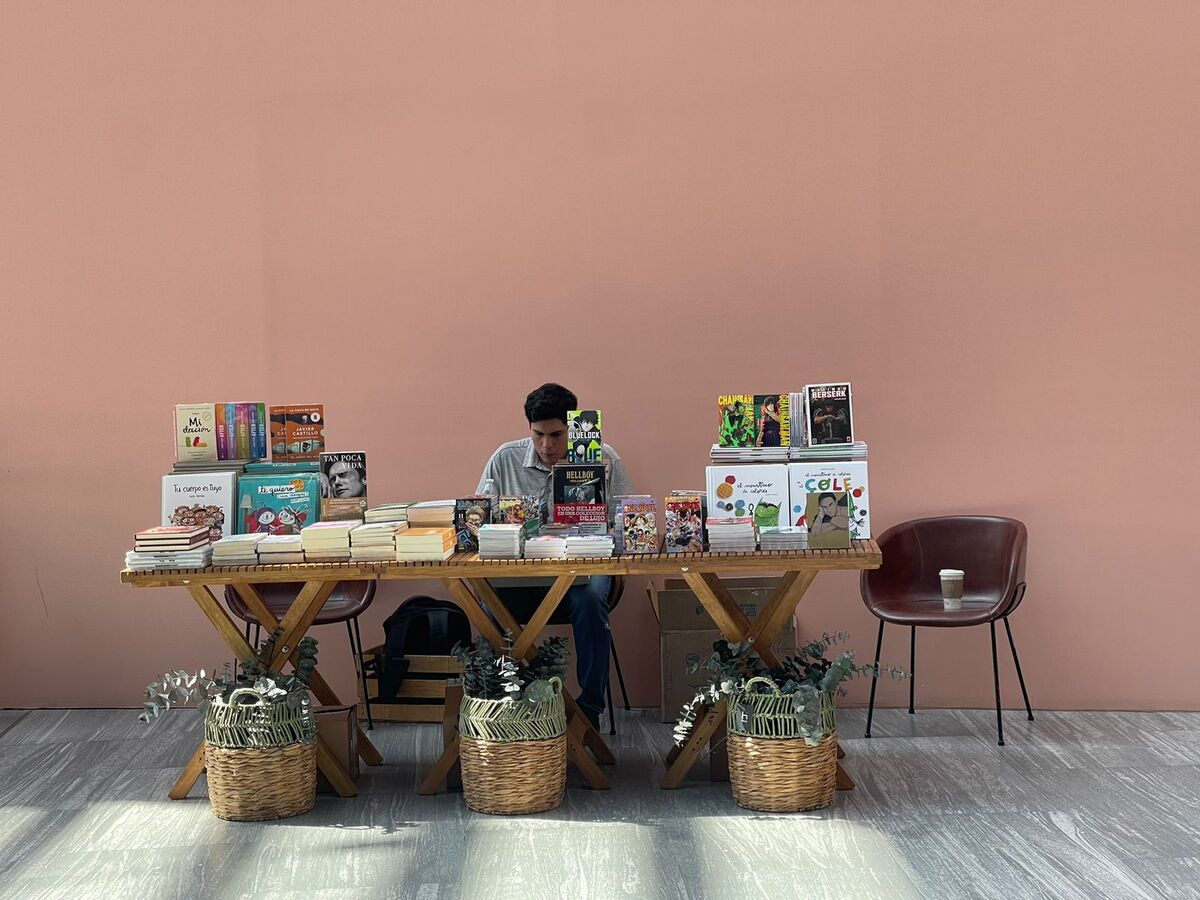 Feria del Libro en Tlajomulco. (Karla Rodríguez)
