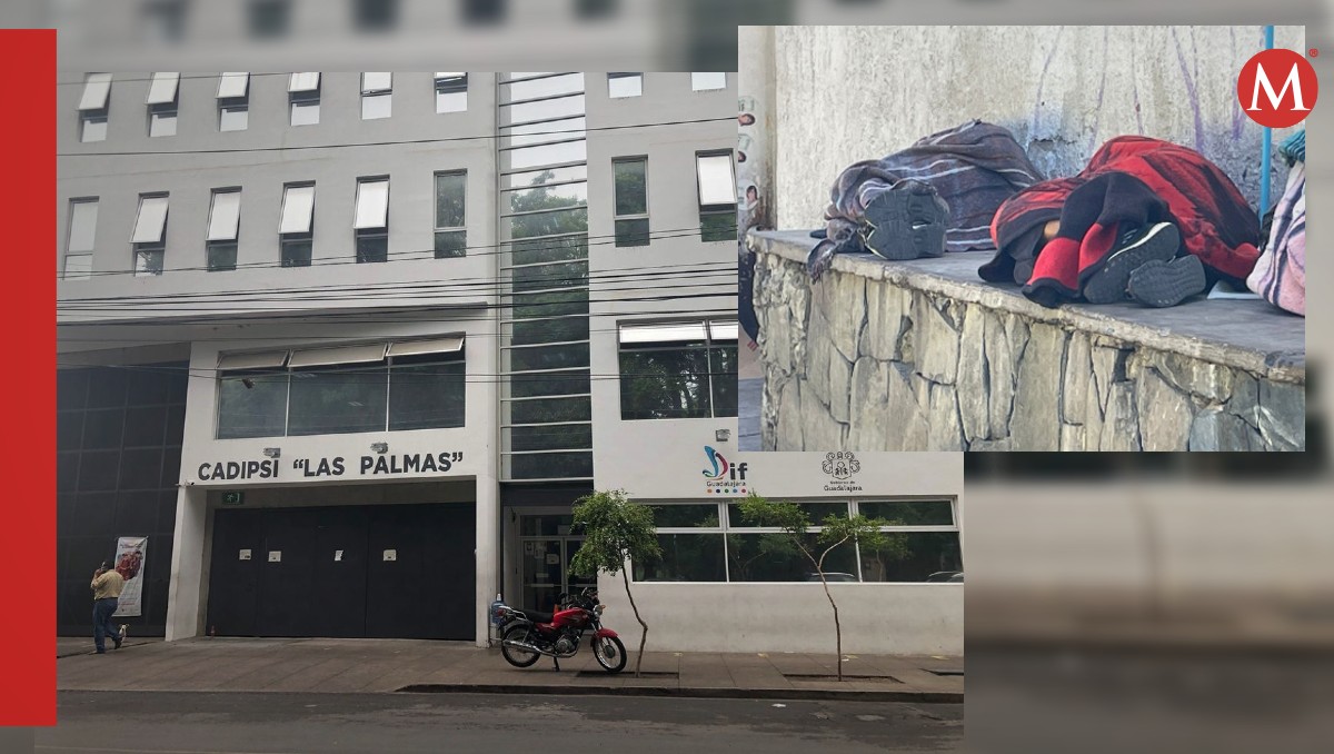 Personas en situación de calle pueden acudir al CADIPSI en Guadalajara (Fotos: Karla Rodríguez y Roberto Hurtado | Diseño: Milenio)