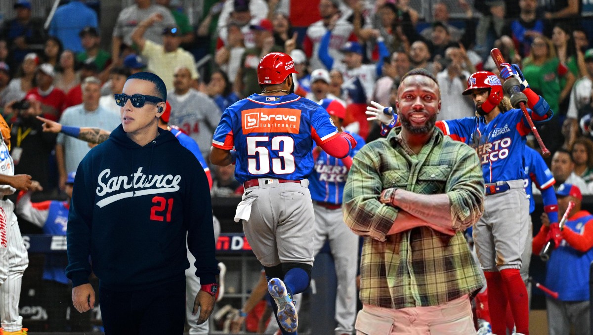 Randy Arozarena y Daddy Yankee presentes en la Serie del Caribe (AFP)
