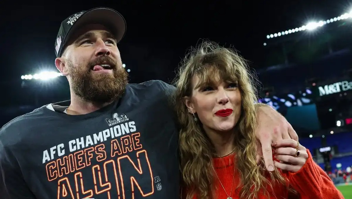 Taylor Swift se convirtió en la verdadera MVP de la NFL (AP)