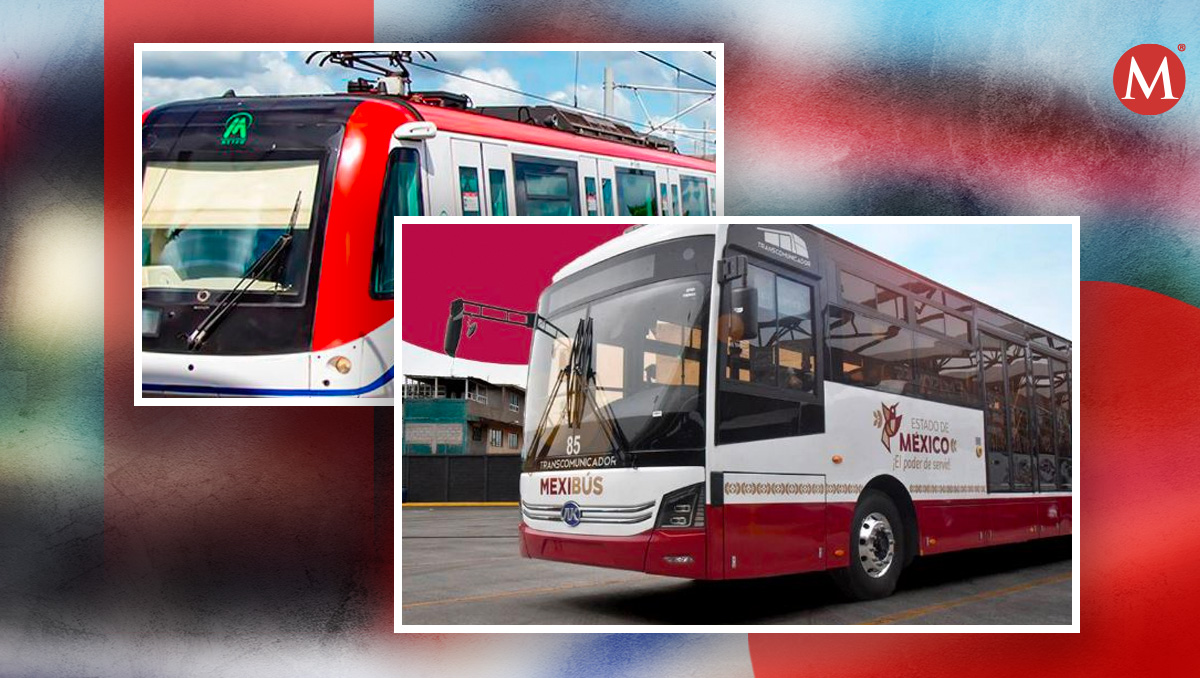 Toma nota, estos son los horariso del transporte público para el 5 de febrero en Edomex | (Diseño: Milenio)