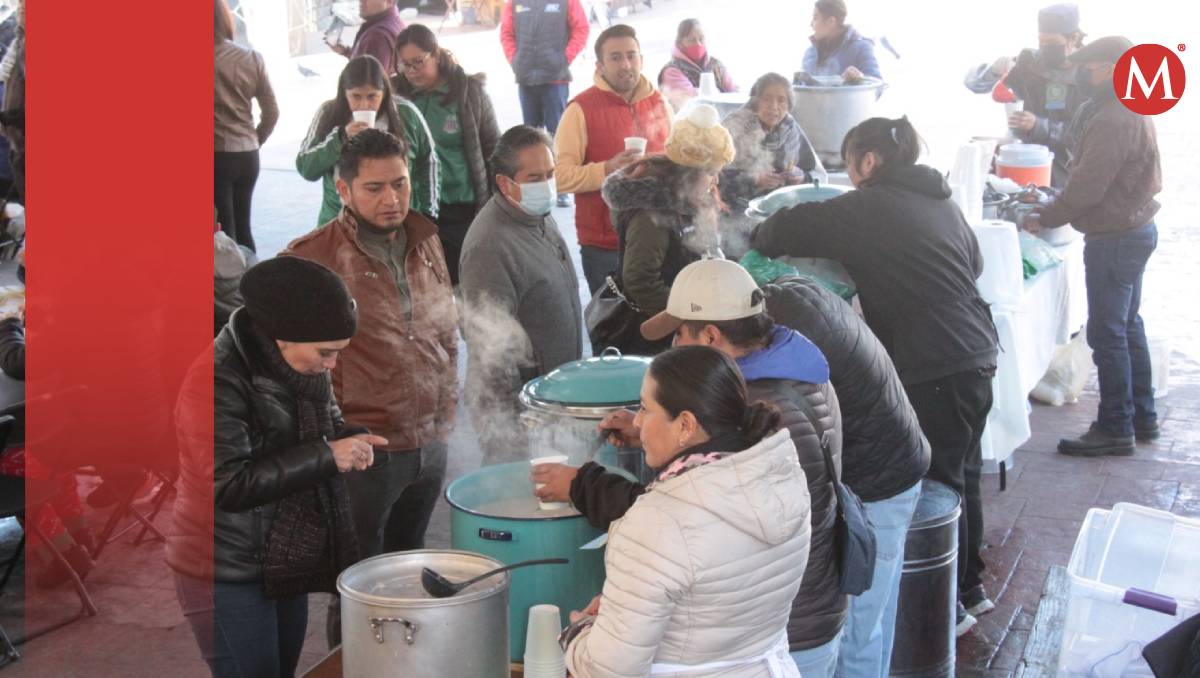 Los tradicionales tamales por el día de la candelaria no faltaron en Toluca (Iván Carmona)