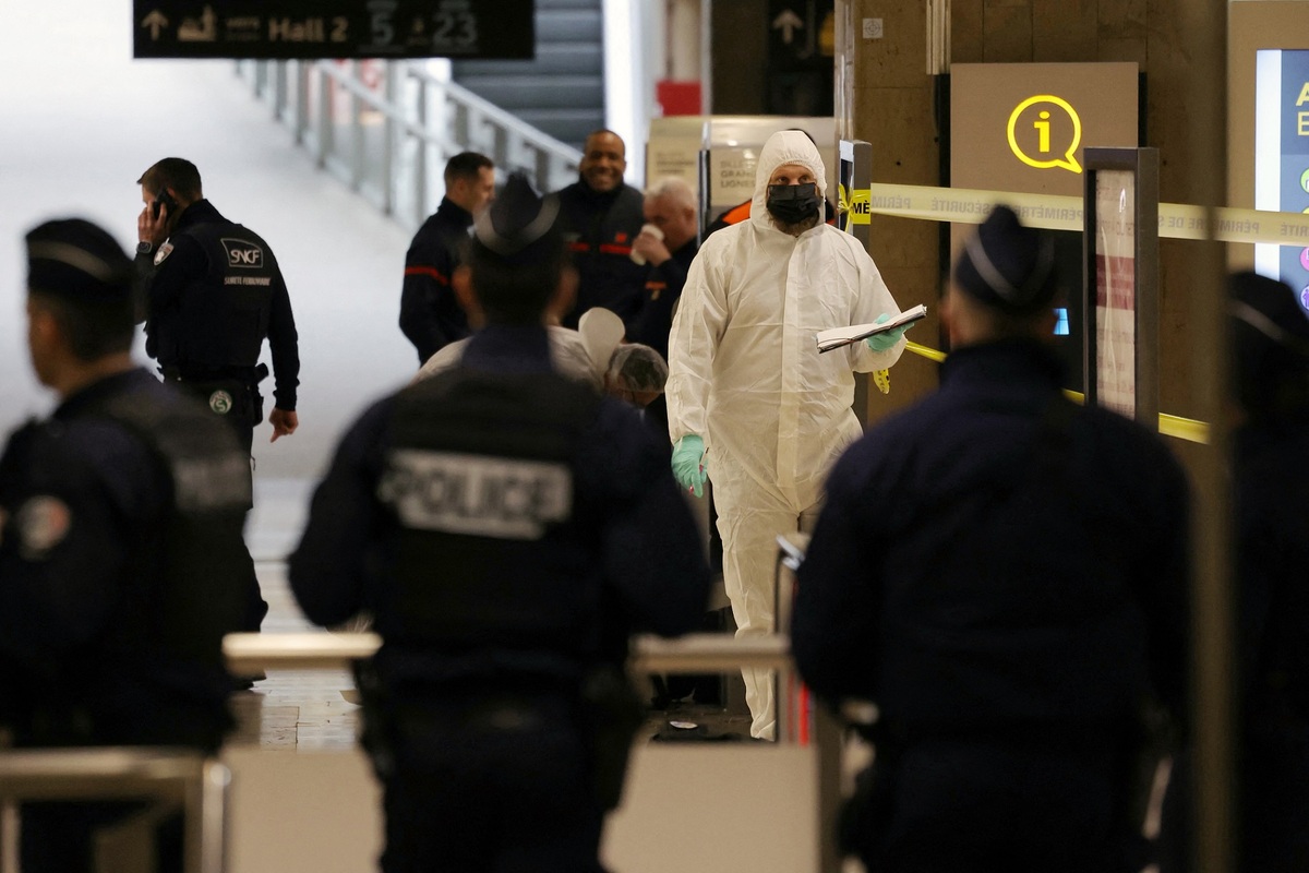 En París, ataque con arma blanca en estación de tren deja 3 heridos