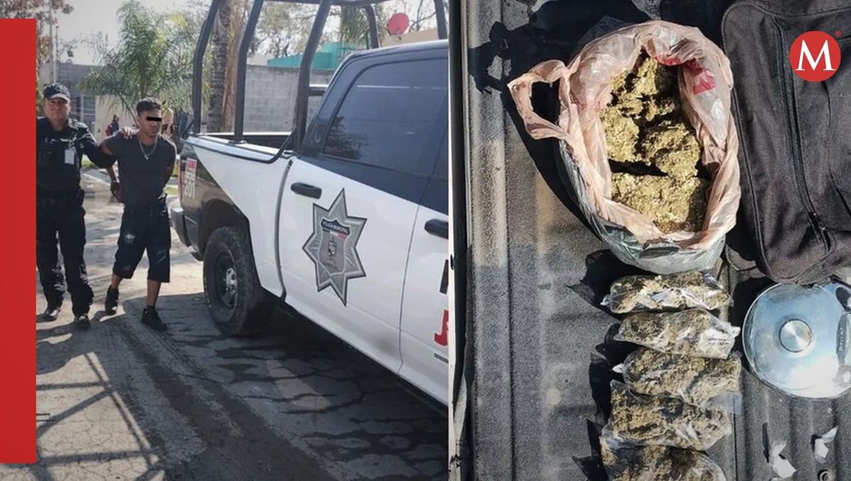 Detienen a hombre en Juárez. Foto: Especial