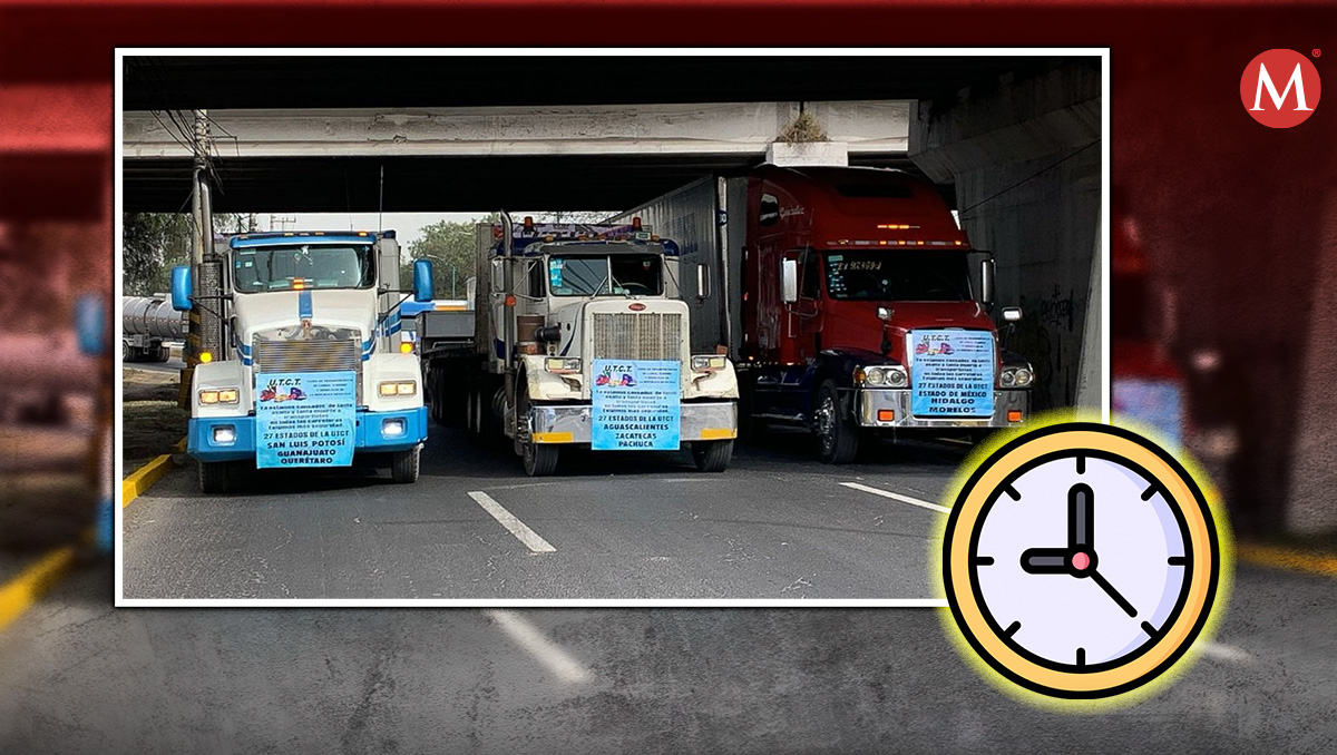 Los transportistas realizarán un paro nacional el 5 de febrero. | Cuartoscuro
