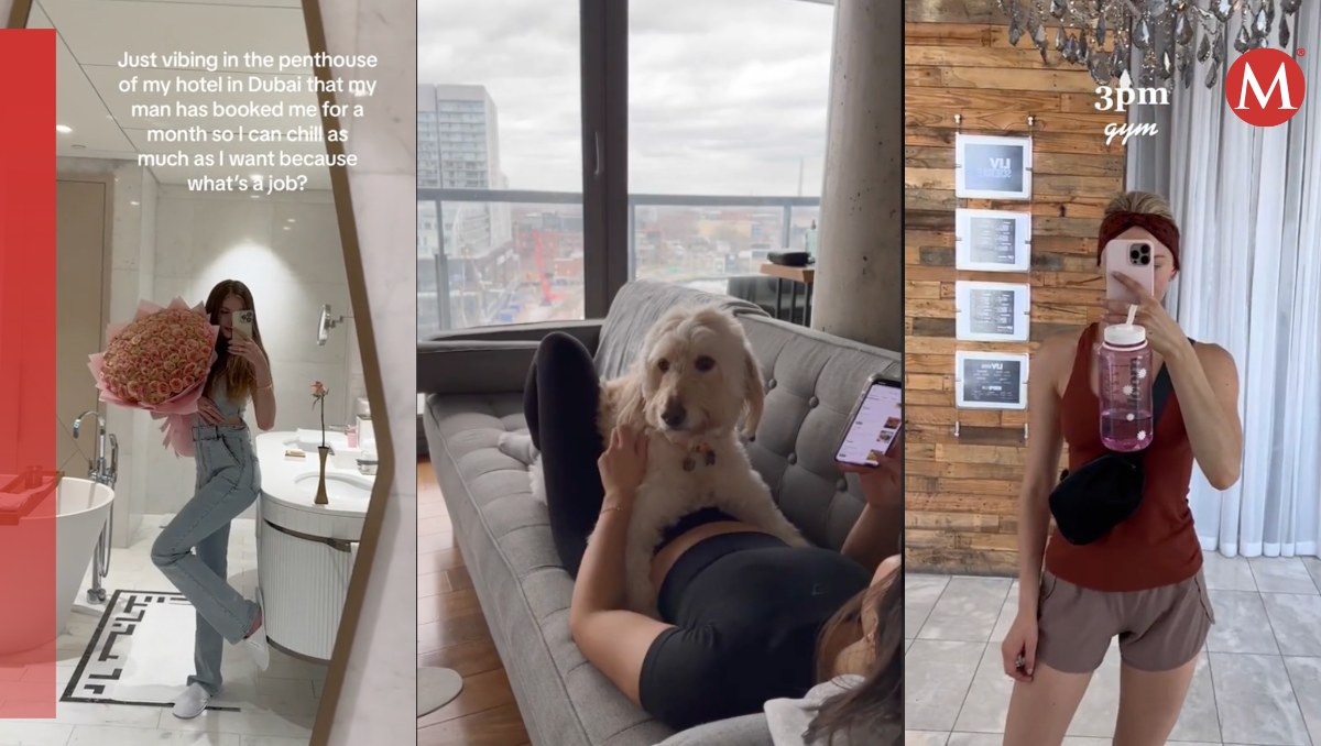 Algunas de sus actividades incluyen descansar, pasear a sus perros, ir al gimnasio y de compras. | TikTok