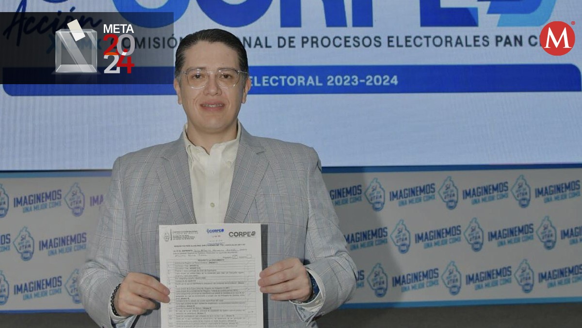 El diputado legislador Luis Alberto Mendoza tras su registro. | @LuisMendozaBJ