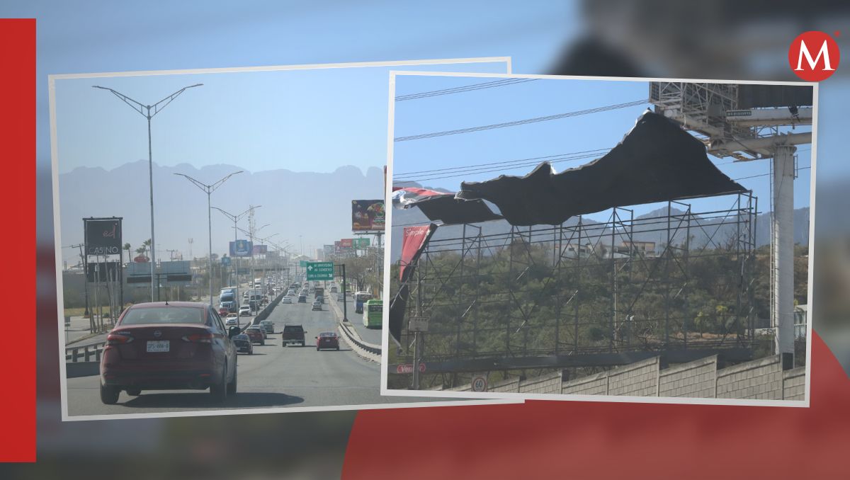Fuertes vientos en Nuevo León | Leonel Rocha