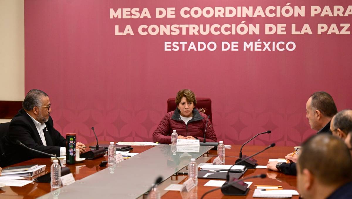 La gobernadora Delfina Gómez encabeza reuniones de seguridad | Especial