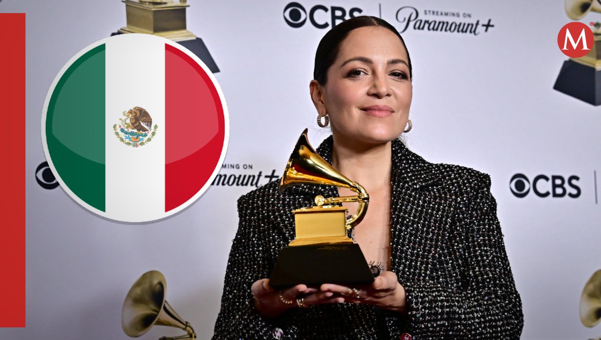 Natalia Lafourcade en los Grammy | AFP