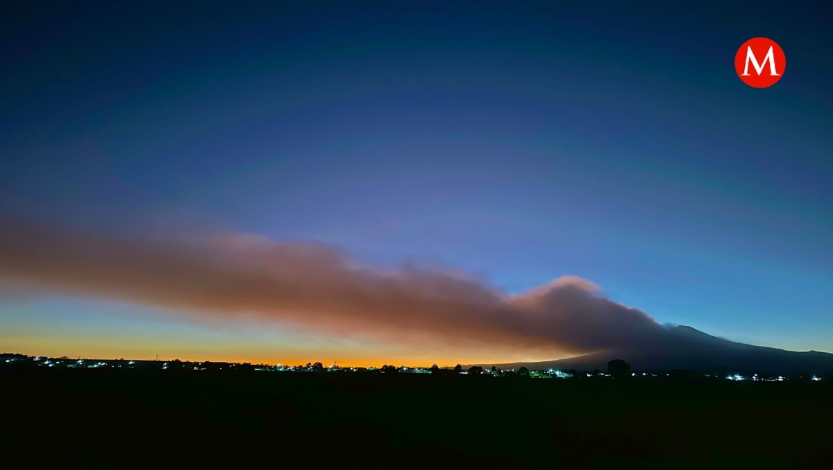 Volcán Popocatépetl: Actividad registrada HOY 04 de febrero de 2024