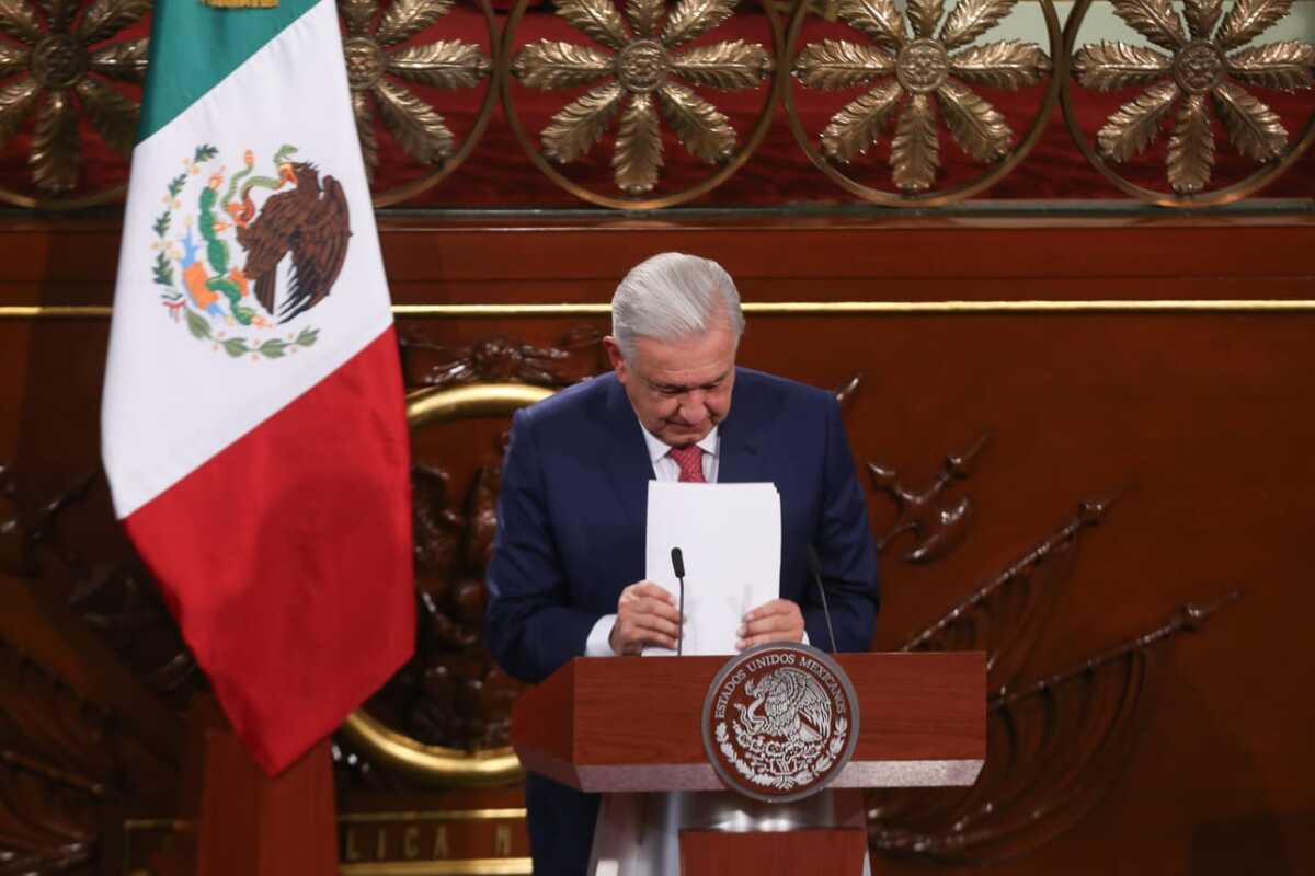 Andrés Manuel López Obrador, presidente de México.  | Foto: Araceli López.