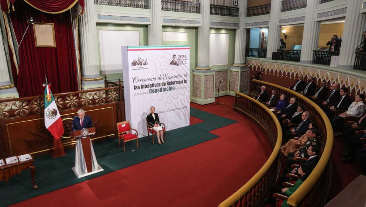 El mandatario se refirió a su programa “Jóvenes Construyendo el Futuro” como modelo precursor de su propuesta. | Araceli López