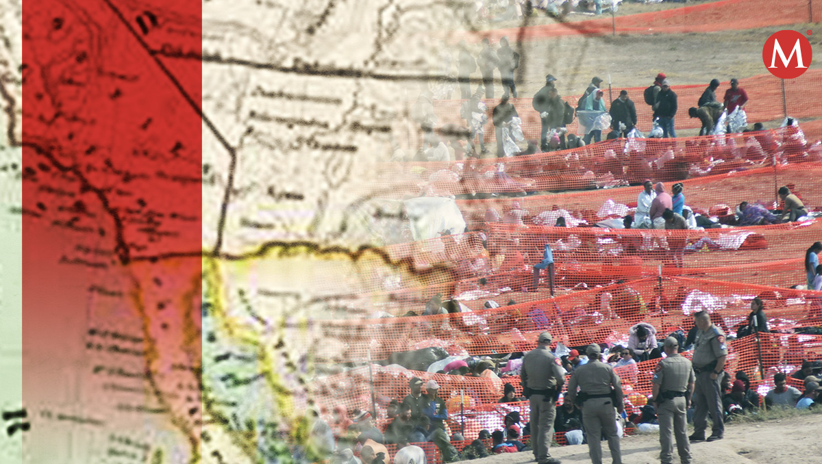 La pesadilla de los migrantes no termina cuando cruzan el muro, a veces empeora | Diseño por Milenio Digital