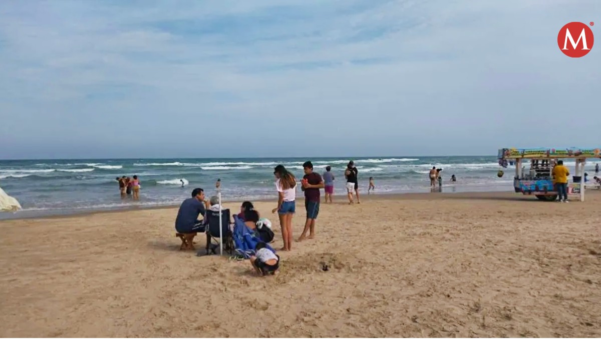 Playa Miramar de Ciudad Madero. Foto: Pablo Reyes