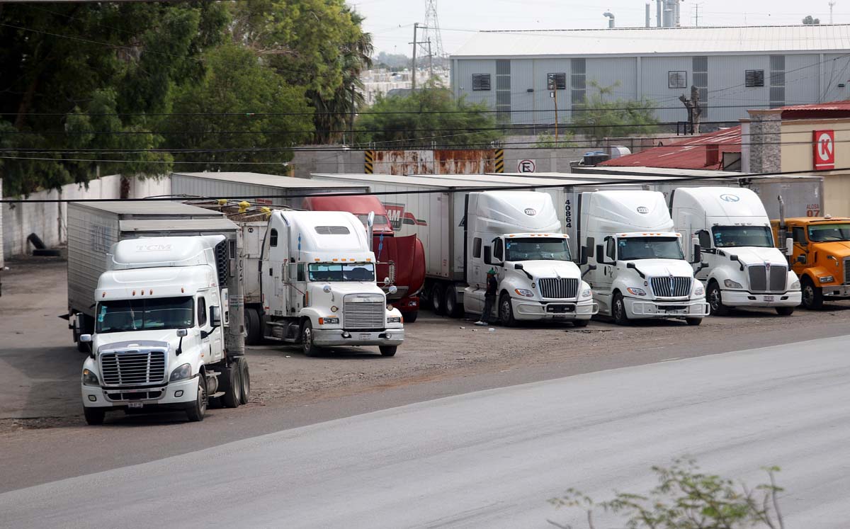 Transportistas en La Laguna. l Rolando Riestra
