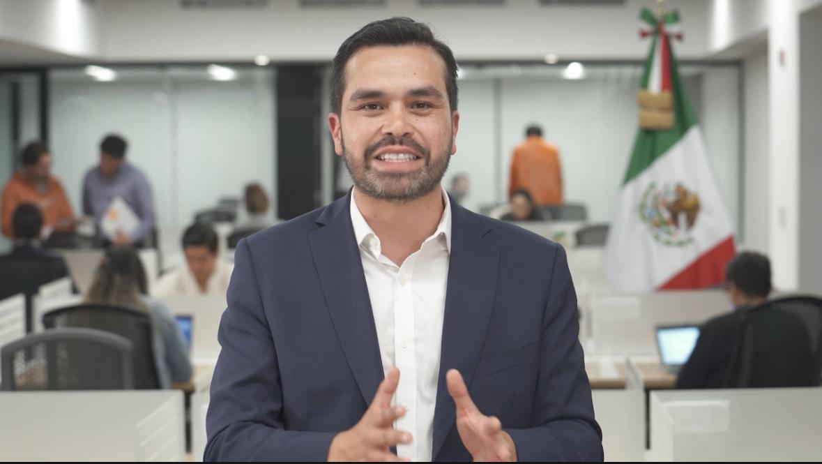 Jorge Álvarez Máynez, candidato presidencial electo de MC | Captura
