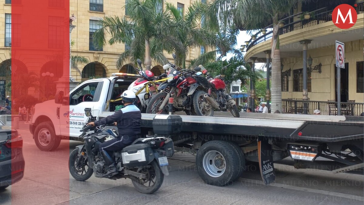 En operativo moto segura se han asegurado 10 unidades en Tampico