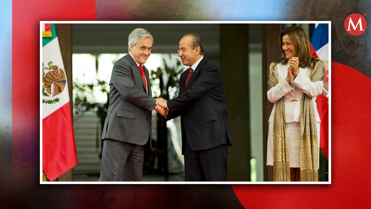 Piñera visitó México en 2011. | Especial