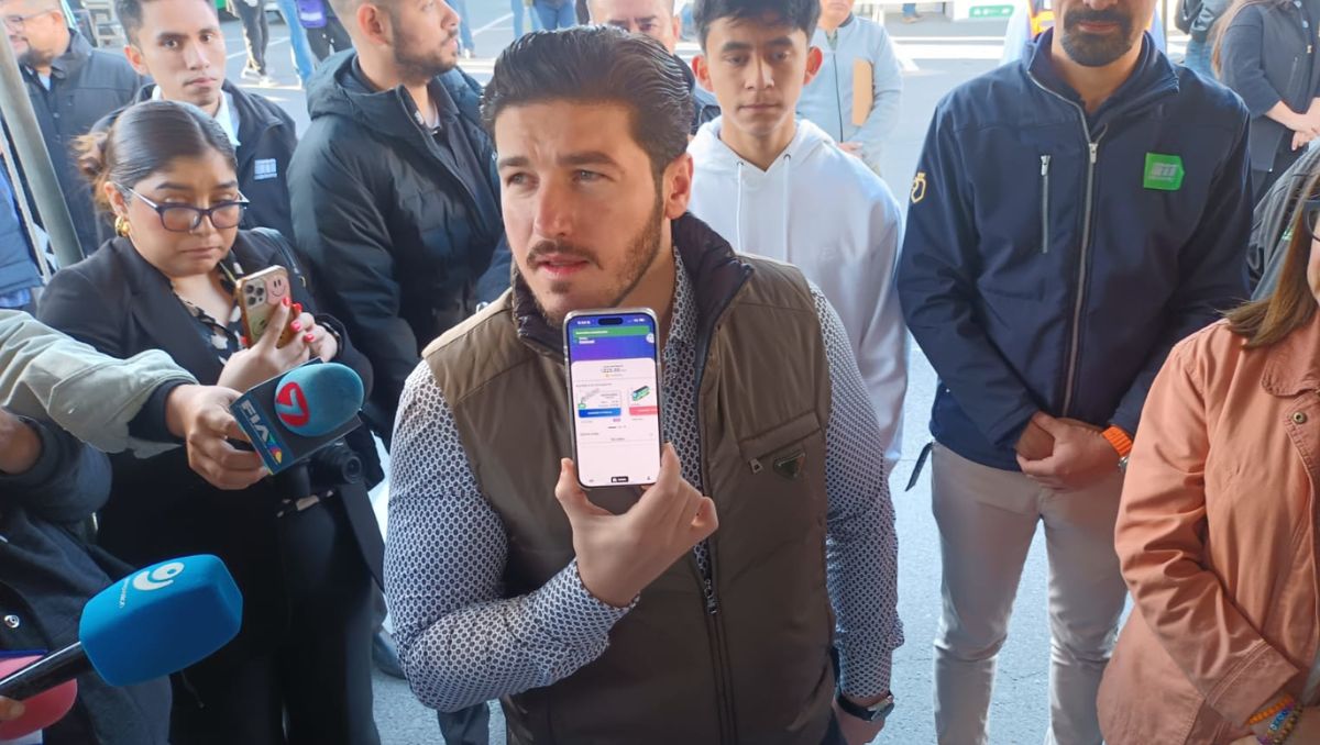 Samuel García, gobernador de Nuevo León. Eduardo Mendieta