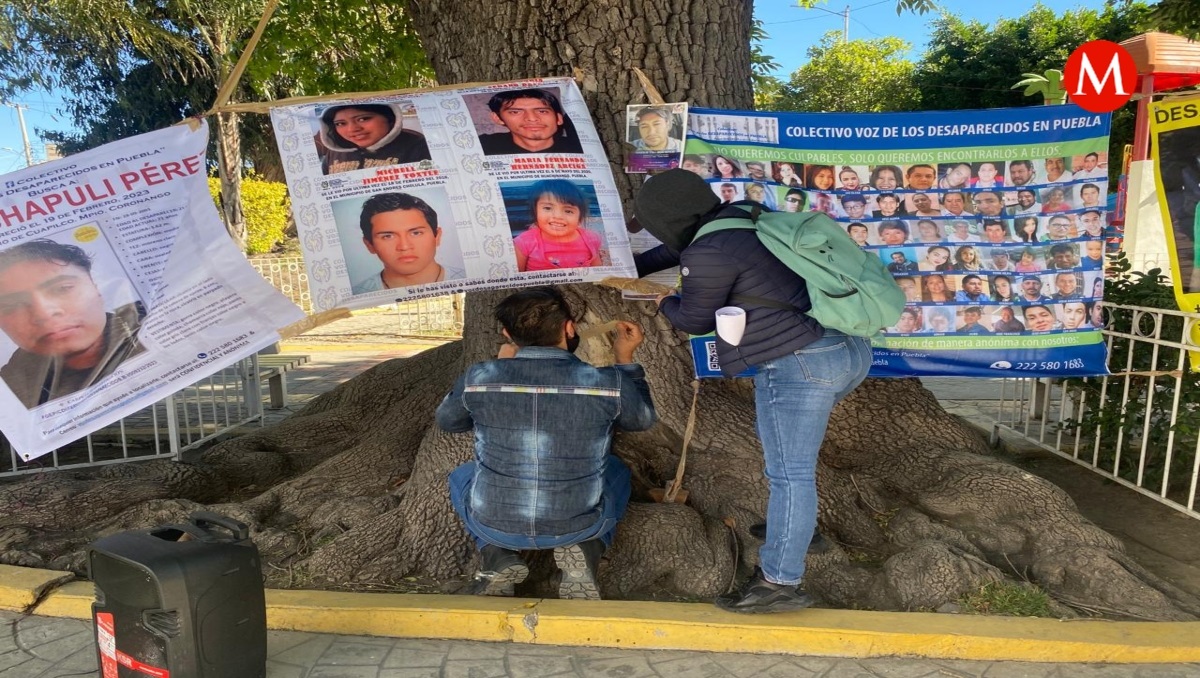 Voz de los Desaparecidos realiza jornada de concientización en Puebla | Leslie Mora