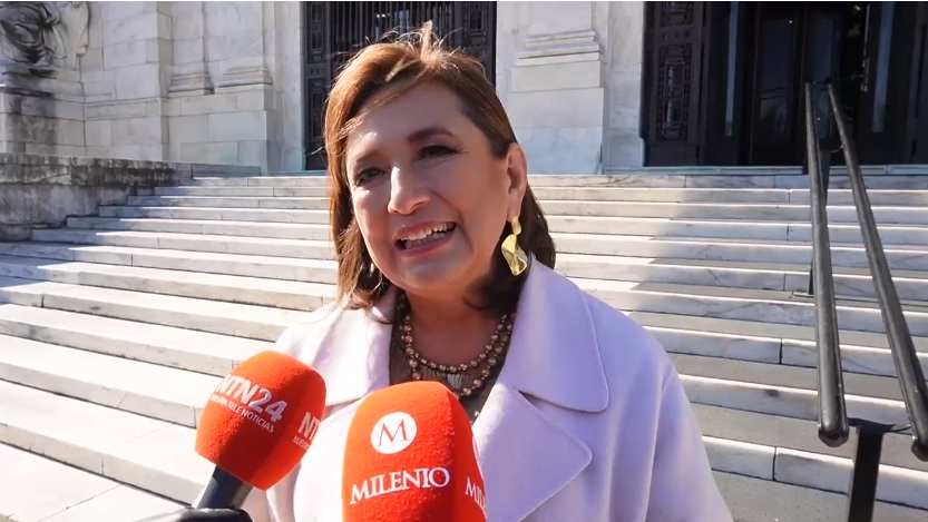 Xóchitl Gálvez se reunió con el titular de este organismo en Washington D.C | Captura