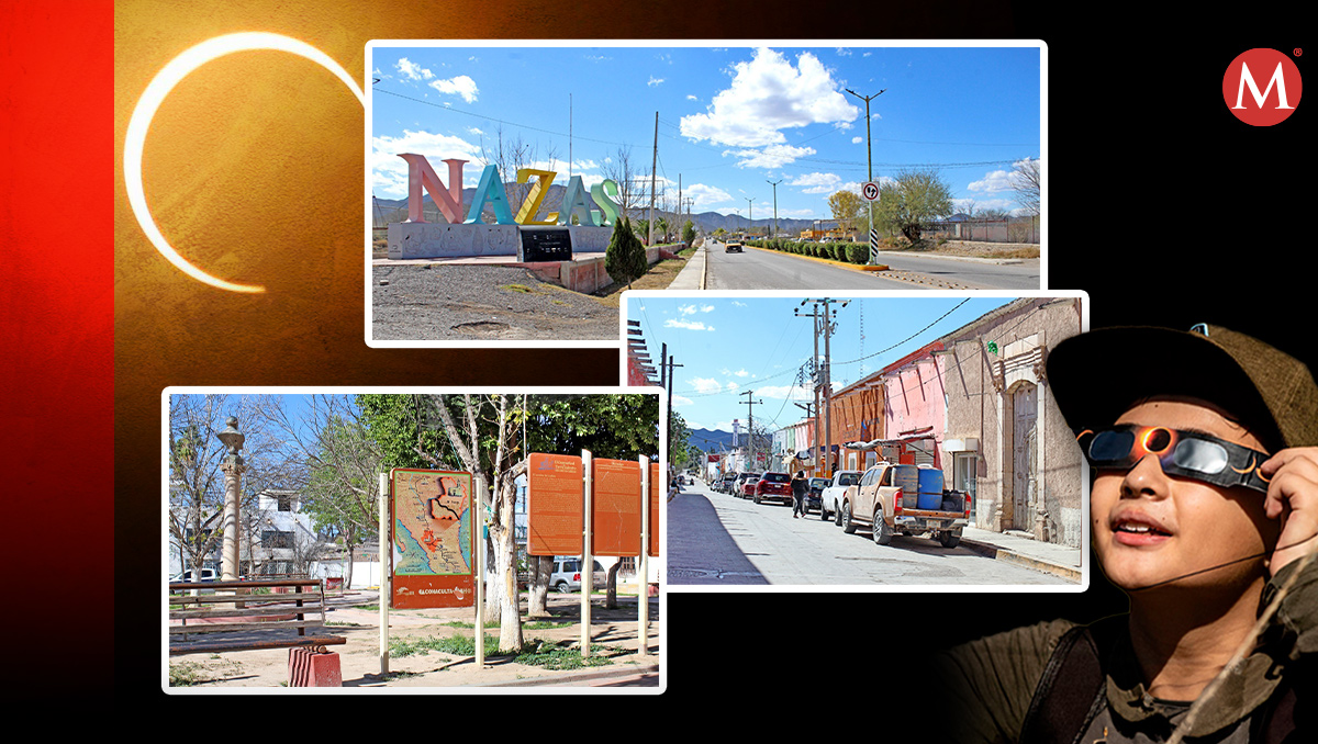 Eclipse en Nazas, Durango. l Roberto Amaya y Notivox Diseño